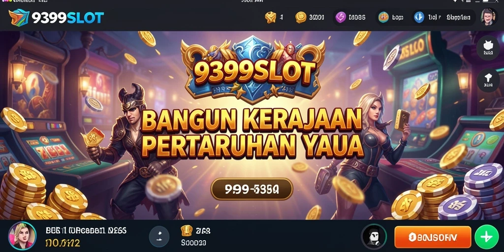 Tampilan menarik dari gameplay 9399SLOT yang mendebarkan.