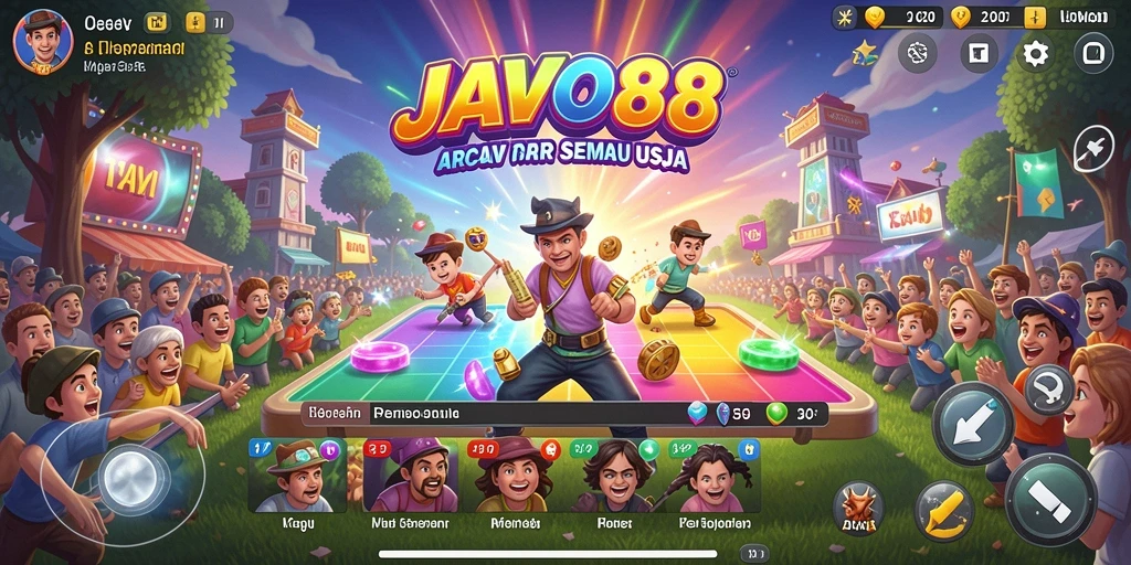 Tampilan gameplay menarik dari JAVO88 yang penuh tantangan.
