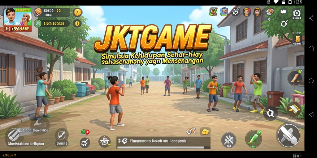 Tampilan gameplay JKTGAME yang imersif dan menarik.