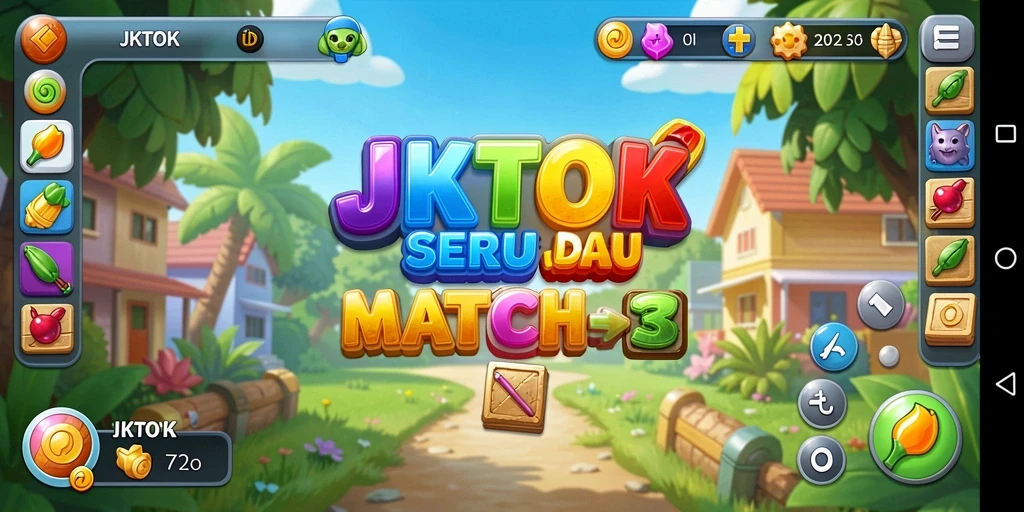 Tampilan menarik gameplay JKTOK yang menyenangkan.