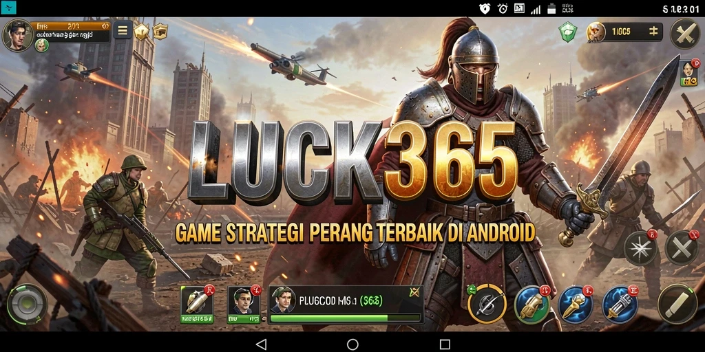 Tampilan permainan <strong>LUCK365</strong> dengan pertempuran yang strategis.