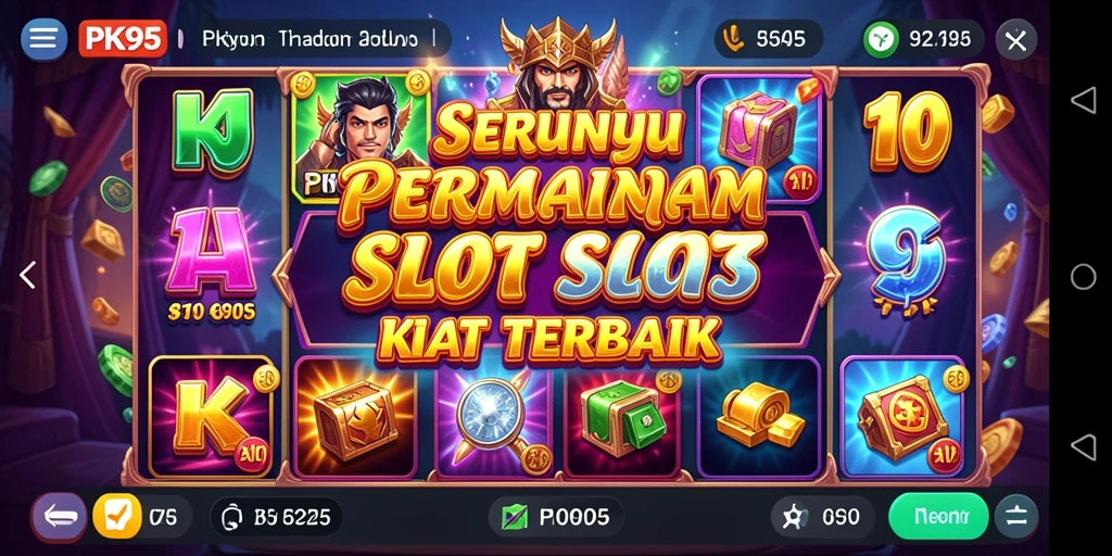 Tampilan gameplay PK95 yang menarik dan modern.