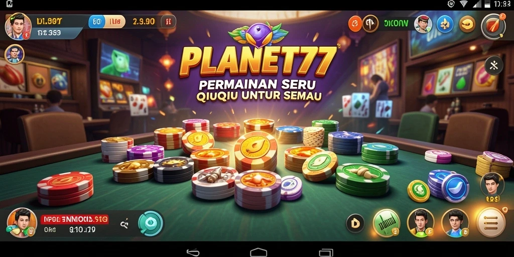 Tampilan gameplay QiuQiu yang menarik dan penuh aksi.
