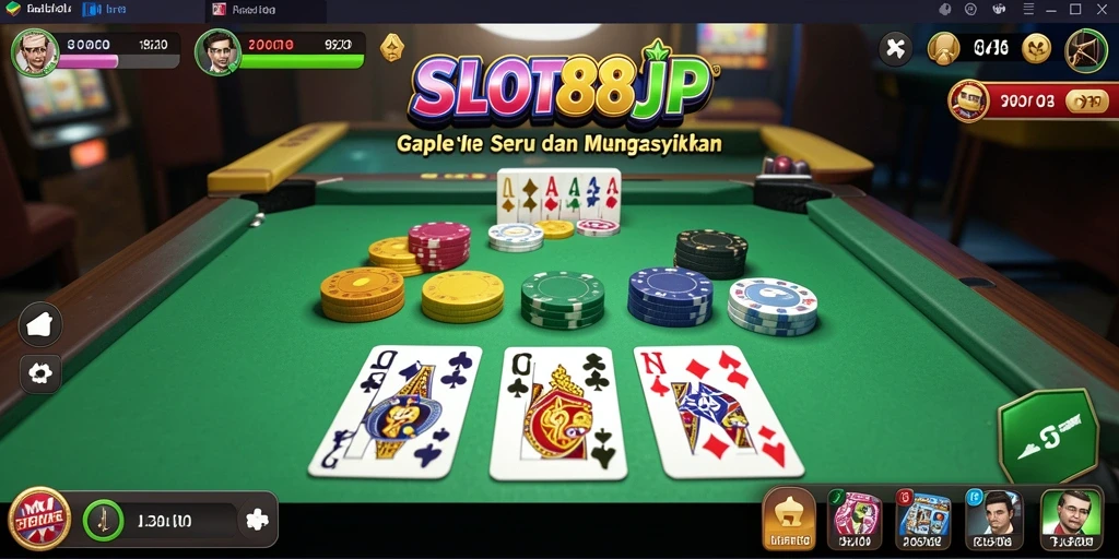 Tampilan gameplay menarik dan seru di SLOT88JP.