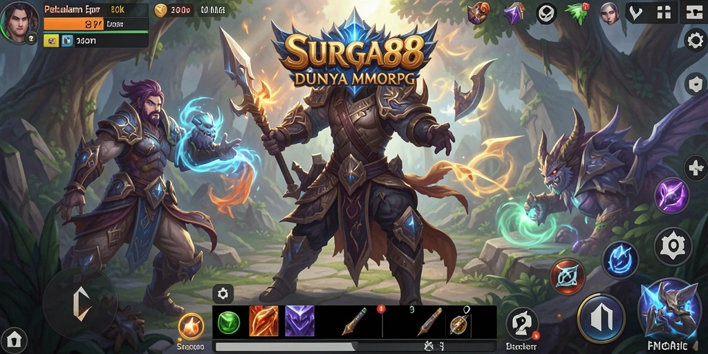 Tampilan gameplay mendebarkan di dunia <strong>SURGA88</strong> yang penuh petualangan.